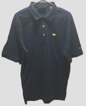 $9.99 Masters Collection Blue Golf Augusta Pima Cotton Hong Kong Polo Shirt L - £7.77 GBP