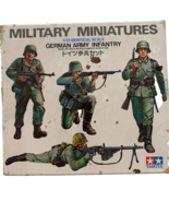 Tamiya 1:35 GERMAN ARMY INFANTRY, Plastic Kit #MM102 With Paperwork Japan - $33.94 CAD