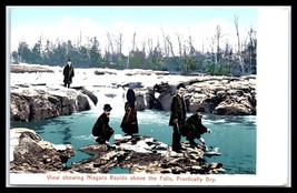 NEW YORK Postcard - Niagara Falls, Niagara Rapids Almost Dry F27 - £3.90 GBP