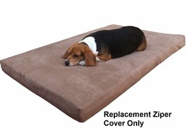 45&quot;X27&quot;X3&quot; LARGE Pet Dog Bed External Suede Duvet Replacement Zipper cov... - £28.30 GBP