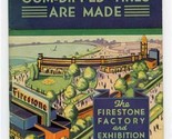 How Firestone Gum Dipped Tires Are Made World&#39;s Fair Booklets Chicago 1933 - £7.74 GBP