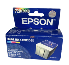Epson Color Ink Cartridge S020191 New Genuine Factory Sealed Ink Cartridge; - £9.72 GBP