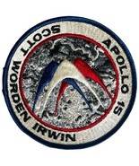 Vintage Embroidered Iron Sew On Apollo 15 Scott Worden Irwin Patch Logo 4” - $10.56 CAD