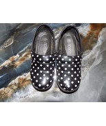 Coco Jumbo Black W/ White Polka Dot  Print Clog Shoe Size 11 Infant - $318.73 MXN