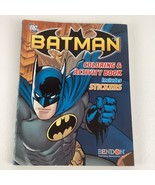 DC Comics Batman Coloring Activity Book Stickers Puzzle Mazes Super Hero... - $20.53 CAD