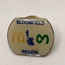 McDonald’s Bloomfield New Jersey Statue Of Liberty Enamel Lapel Hat Pin - £7.78 GBP