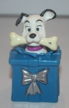 1996 McDonalds Disney&#39;s 101 Dalmatians Dog in Blue Present - $3.00