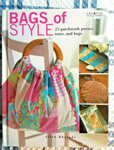 BAGS OF STYLE 25 patchwork purses totes bags 2005 128pg HC book Ellen Kh... - $7.99