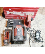 DAMAGED HILTI PR 25 IF ROTATING LASER AUTO ALIGNMENT +POWER ADAPTER+CASE ^^ - $5,530.01 MXN
