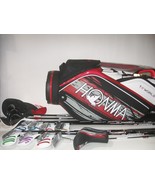 NEW HONMA T/ WORLD Tour XP-2 XP2 Men's Stiff Flex 11 Golf Clubs+Cart Bag, RH Set - $2,474.01
