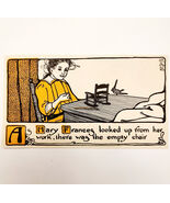 1913 Jane Boyer Art Illustration Print Mary Frances Sewing Thimble Peopl... - $28.18 CAD