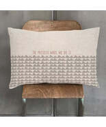 East of India Happy Woman Just Add Bubbles Feather Cushion - $876.32 MXN