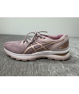 Asics Gel Nimbus 22 Shoes Womens 9.5 Pink Athletic Sneakers Pickleball R... - $29.69