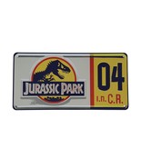 Jurassic Park Ford Explorer 04 License Plate Tin Sign Collectible Replic... - £15.63 GBP