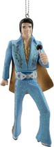 Elvis Presley - Elvis in Blue Suit Cape Ornament by Kurt Adler Inc. - $12.82