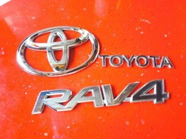 2001-2004 Toyota RAV4 Emblem Logo Letters Badge Rear Gate Chrome OEM  - $17.99