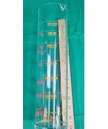 Bacardi Mixing Beaker Banana Fizz Berry Punch Banana Clear Acrylic Adver... - €8,53 EUR