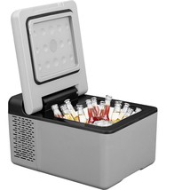 VEVOR 12 Volt Refrigerator 10 Qt, Portable Mini Freezer (-4F~68F) W/APP ... - $186.20