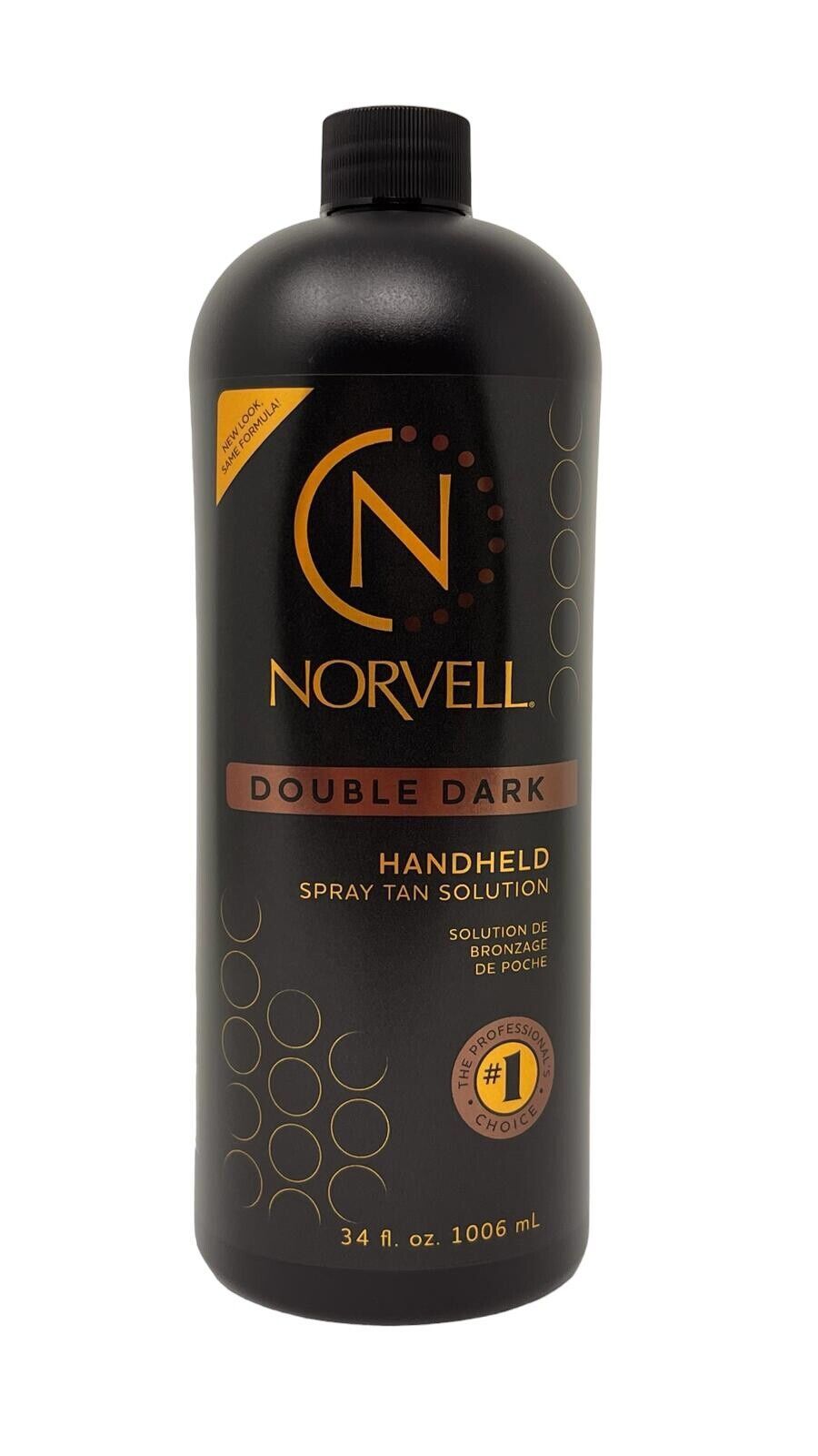 Norvell Handheld Spray Tan Solution-DOUBLE DARK 34 Fl Oz