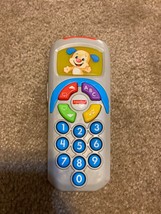 Fisher Price Girl Tv Remote Control Learn &amp; Laugh Toy Lites &amp; Sound Abc # Colors - £11.72 GBP