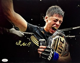 BRANDON MORENO Autograph Hand SIGNED 11x14 PHOTO UFC MEXICAN CHAMPION JS... - £72.10 GBP