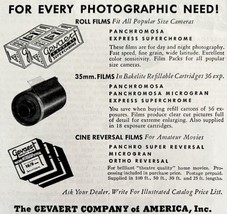 Gavaert Company Film Accessories NYC 1939 Advertisement Photography DWKK11 - $9.00