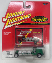 Vintage Johnny Lightning Topper Series Green Flame Out - $7.99