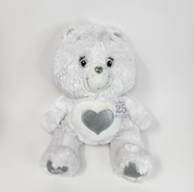 Care Bears 2007 25TH Anniversary White Tenderheart Stuffed Animal Plush Toy - £44.07 GBP