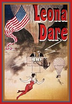 10382.Decor Poster.Room wall art interior design.Leona Dare off Hot Air Balloon - £12.85 GBP+