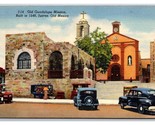 Old Guadelupe Mission Juarez Mexico Linen Postcard Y17 - £2.33 GBP