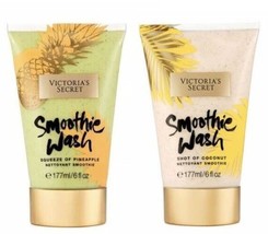 Victoria&#39;s Secret Smoothie Wash Squeeze of Pineapple + Shot of Coconut 6... - £27.60 GBP
