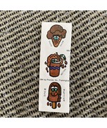 3 Vintage 80s Scratch &amp; Sniff Stickers Chocolate Scent Fudge Bar Sticker - €12,72 EUR