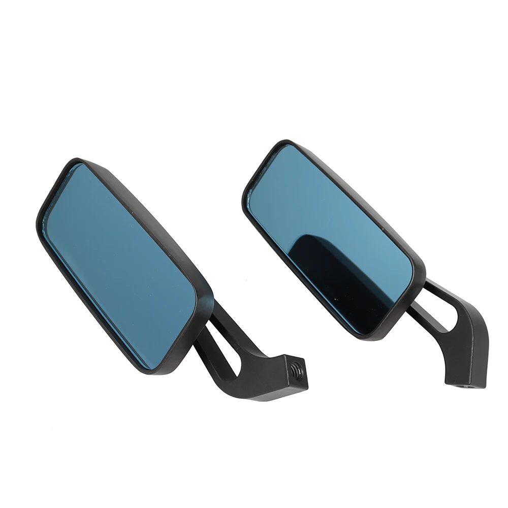 2x M8/M10 Universal Motorcycle Rearview Mirror For Harley Sportster Glide - £14.31 GBP