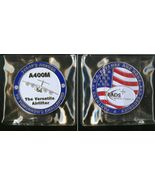 CHALLENGE COIN EADS NORTH AMERICA A400M THE VERSATILE AIR LIFTER - $274.24 MXN