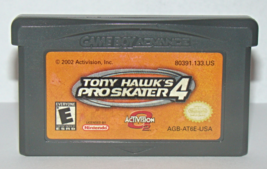 Nintendo Gameboy Advance - Tony Hawk&#39;s Pro Skater 4 (Game Only) - £11.78 GBP