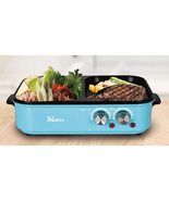 Electric Grill with Hot Pot, Narita 2-in-1 Hot Pot &amp; Grill, Blue BY C&amp;H ... - $1,643.80 MXN