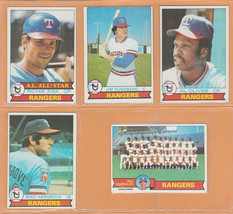 1979 Topps Texas Rangers Team Lot 13 Jim Sundberg Al Oliver Mike Hargrove Zisk  - £2.78 GBP