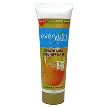 Everyuth Natural Advanced Golden Glow Peel off Mask Instant Glow Skin 90gm by Ev - £18.26 GBP