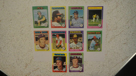 1975 Topps Mini (Parallel)..Lot of 10(1)...VG++ or better Condition...Look!! - £7.28 GBP