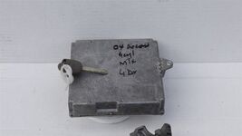 04 Accord 2.4L MTX ECU ECM Engine Control Module w/ Immo & Key 37820-RAA-A06 image 2