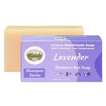 Anti Dandruff Shampoo Bar 3.5 oz No Phthalate Sulfate Paraben Free Lavender Natu - £17.57 GBP