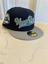 NY Yankees Cap Fitted Size 8 - £19.47 GBP