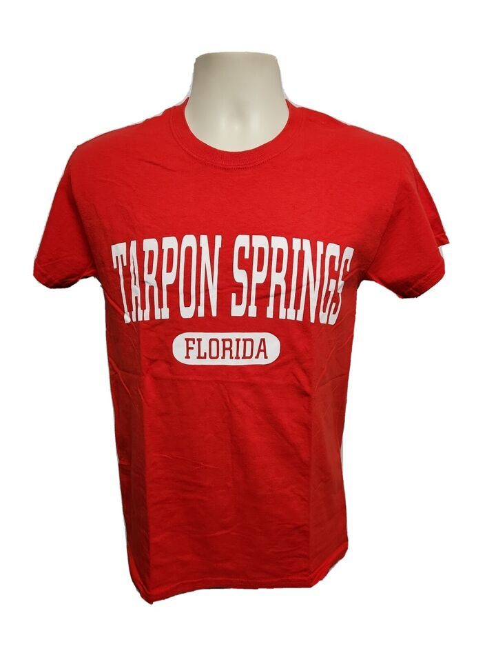 Primary image for Tarpon Springs Florida Adult Small Red TShirt