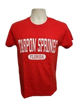 Tarpon Springs Florida Adult Small Red TShirt - £11.62 GBP