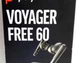 Poly Voyager Free 60 True Wireless Earbuds with Active Noise Canceling O... - $87.07