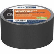 P-628 Professional Coated 3&quot; Gaffer&#39;S Tape, Black, 72Mm X 50M - $78.84