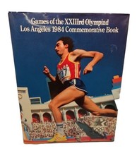 1984 GAMES OF THE 23RD OLYMPIAD LOS ANGELES COMMEMORATIVE BOOK Vintage O... - £7.68 GBP