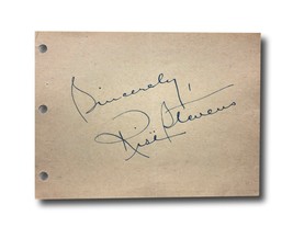 Rise Stevens Hand Signed Album Page Cut JSA COA Autograph Going My Way Actress - £43.41 GBP
