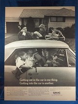 Vintage Magazine Ad Print Design Advertising GMAC Financing - $29.38