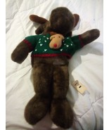 Vintage Moose Christmas Sweater Plush AMC Best Friend&#39;s  - $4.99